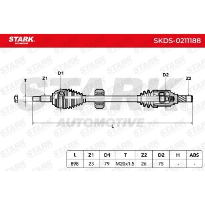 Drive Shaft Stark SKDS-0211188 SKDS-0211188 - photo 7