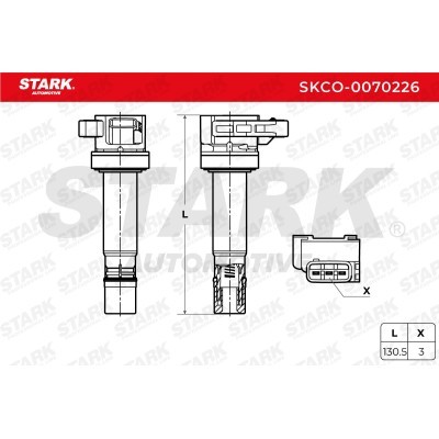 Ignition Coil Stark SKCO-0070226 SKCO-0070226 - photo 5