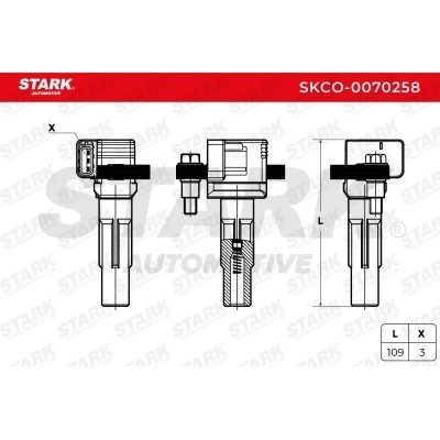 Ignition Coil Stark SKCO-0070258 SKCO-0070258 - photo 2