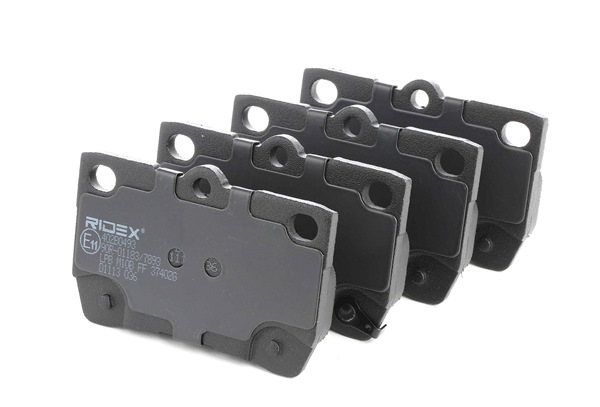Brake Pads Set RIDEX 402B0493 402B0493 - photo 1
