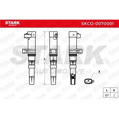 Ignition Coil Stark SKCO-0070001 SKCO-0070001 - photo 4