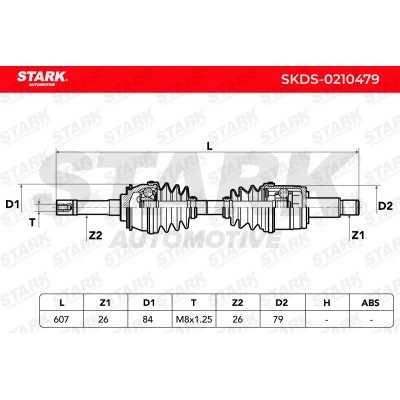 Drive Shaft Stark SKDS-0210479 SKDS-0210479 - photo 7