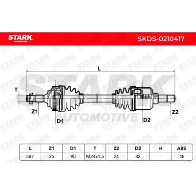 Drive Shaft Stark SKDS-0210417 SKDS-0210417 - photo 5