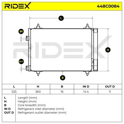A/C condenser 448C0084 - photo 10