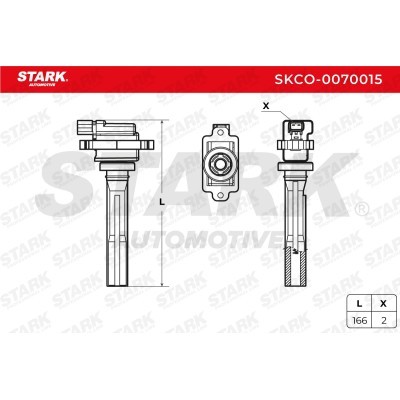Ignition Coil Stark SKCO-0070015 SKCO-0070015 - photo 6