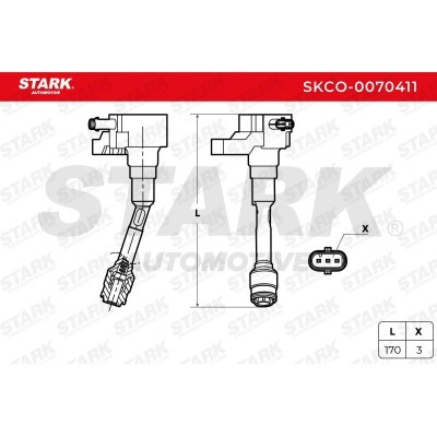 Ignition Coil Stark SKCO-0070411 SKCO-0070411 - photo 6