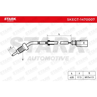 Exhaust gas temperature sensor Stark SKEGT-1470007 SKEGT-1470007 - photo 6