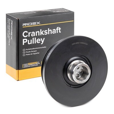 Belt Pulley, crankshaft RIDEX 3213B0225 3213B0225 - photo 2