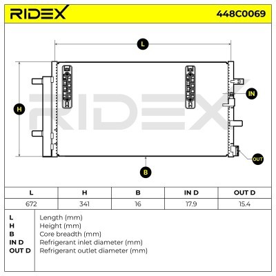 A/C condenser 448C0069 - photo 7