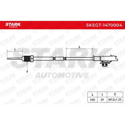 Exhaust gas temperature sensor Stark SKEGT-1470004 SKEGT-1470004 - photo 6