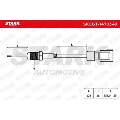Exhaust gas temperature sensor Stark SKEGT-1470349 SKEGT-1470349 - photo 6