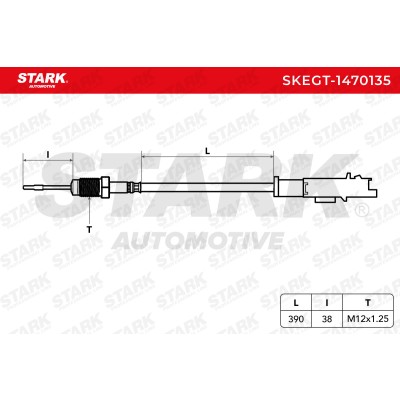Exhaust gas temperature sensor Stark SKEGT-1470135 SKEGT-1470135 - photo 6