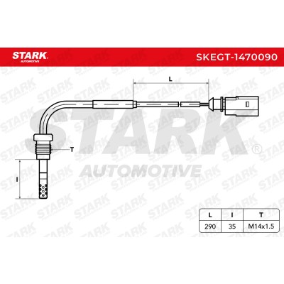 Exhaust gas temperature sensor Stark SKEGT-1470090 SKEGT-1470090 - photo 6