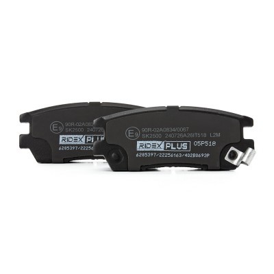Brake Pads Set RIDEX 402B0693P 402B0693P - photo 4