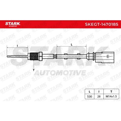 Exhaust gas temperature sensor Stark SKEGT-1470185 SKEGT-1470185 - photo 6