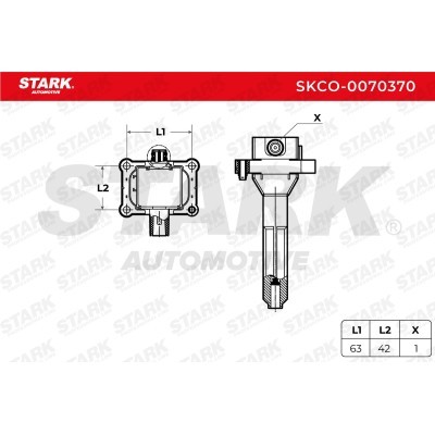 Ignition Coil Stark SKCO-0070370 SKCO-0070370 - photo 6