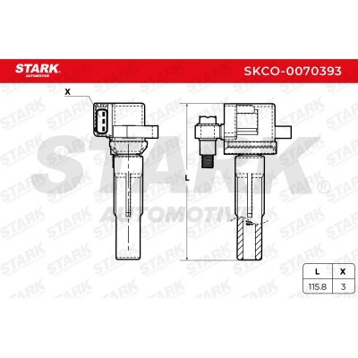 Ignition Coil Stark SKCO-0070393 SKCO-0070393 - photo 6