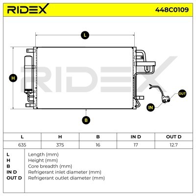 A/C condenser 448C0109 - photo 5