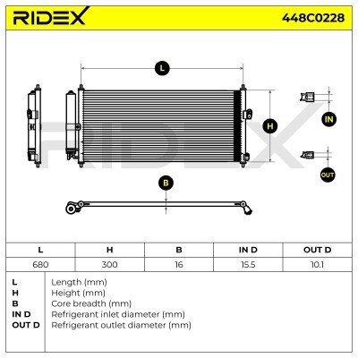 A/C condenser 448C0228 - photo 8