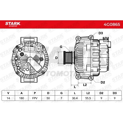 Alternator Stark SKGN-0321087 SKGN-0321087 - photo 7