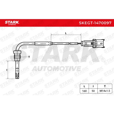 Exhaust gas temperature sensor Stark SKEGT-1470097 SKEGT-1470097 - photo 6