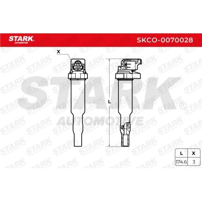 Ignition Coil Stark SKCO-0070028 SKCO-0070028 - photo 4