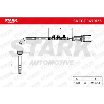 Exhaust gas temperature sensor Stark SKEGT-1470133 SKEGT-1470133 - photo 5