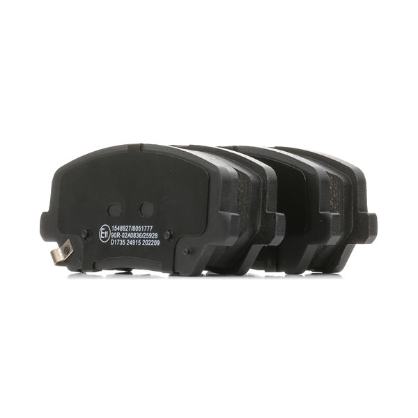 Brake Pads Set RIDEX 402B0787 402B0787 - photo 1
