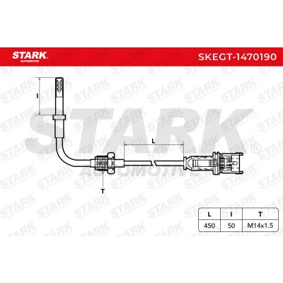 Exhaust gas temperature sensor Stark SKEGT-1470190 SKEGT-1470190 - photo 6