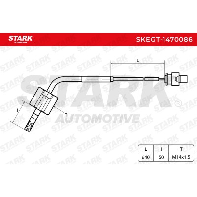 Exhaust gas temperature sensor Stark SKEGT-1470086 SKEGT-1470086 - photo 6