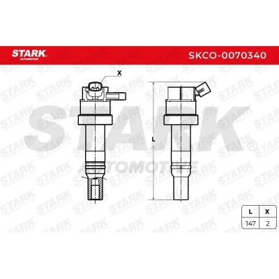 Ignition Coil Stark SKCO-0070340 SKCO-0070340 - photo 2