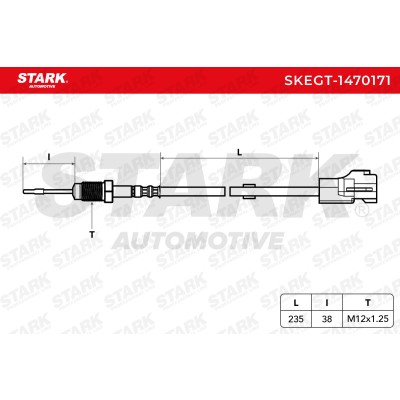 Exhaust gas temperature sensor Stark SKEGT-1470171 SKEGT-1470171 - photo 9