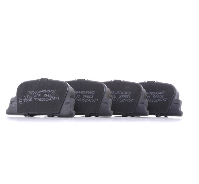 Brake Pads Set RIDEX 402B0517 402B0517 - photo 1