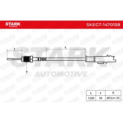 Exhaust gas temperature sensor Stark SKEGT-1470158 SKEGT-1470158 - photo 7