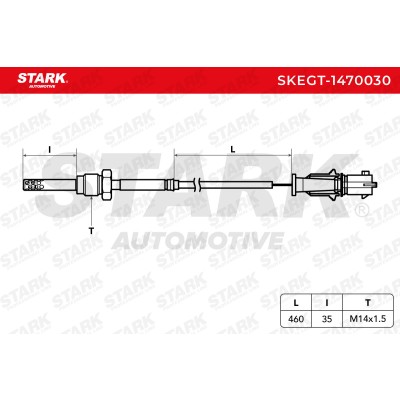 Exhaust gas temperature sensor Stark SKEGT-1470030 SKEGT-1470030 - photo 6