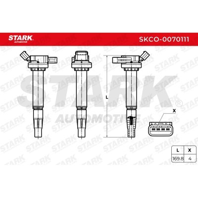 Ignition Coil Stark SKCO-0070111 SKCO-0070111 - photo 4