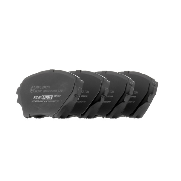Brake Pads Set RIDEX 402B0211P 402B0211P - photo 1