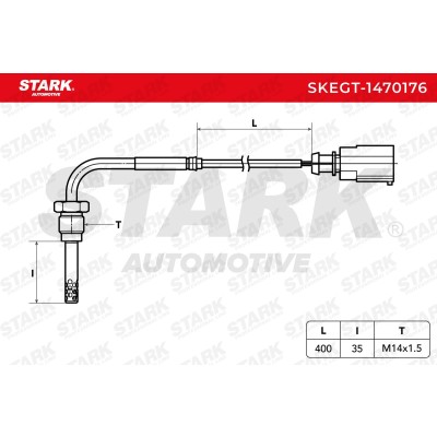 Exhaust gas temperature sensor Stark SKEGT-1470176 SKEGT-1470176 - photo 6