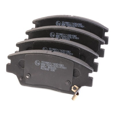 Brake Pads Set RIDEX 402B1329 402B1329 - photo 4