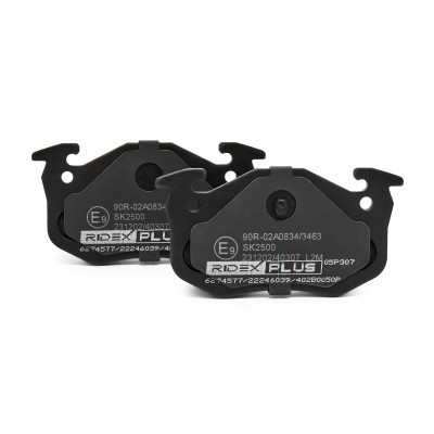 Brake Pads Set RIDEX 402B0050P 402B0050P - photo 4