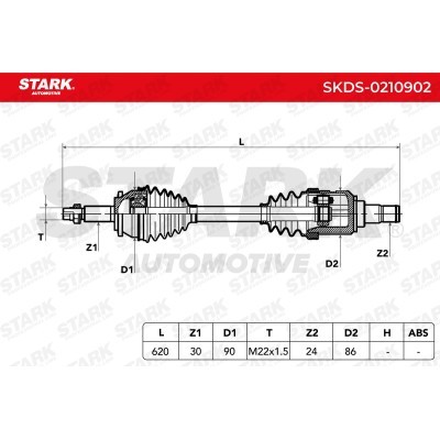 Drive Shaft Stark SKDS-0210902 SKDS-0210902 - photo 7