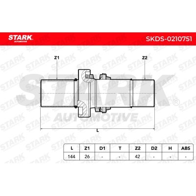 Drive Shaft Stark SKDS-0210751 SKDS-0210751 - photo 5