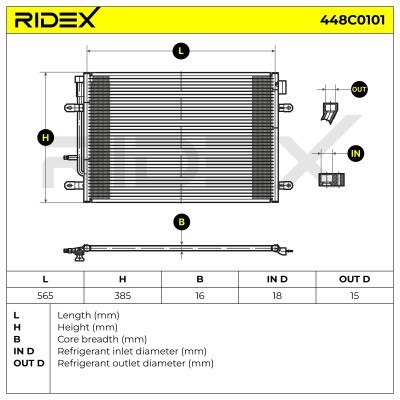 A/C condenser 448C0101 - photo 9