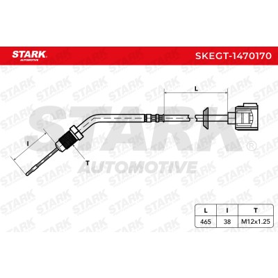 Exhaust gas temperature sensor Stark SKEGT-1470170 SKEGT-1470170 - photo 8