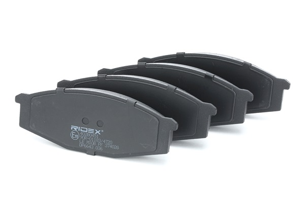 Brake Pads Set RIDEX 402B0451 402B0451 - photo 1