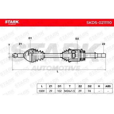 Drive Shaft Stark SKDS-0211110 SKDS-0211110 - photo 7