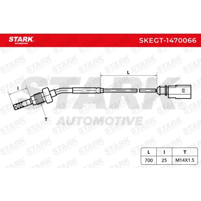 Exhaust gas temperature sensor Stark SKEGT-1470066 SKEGT-1470066 - photo 6