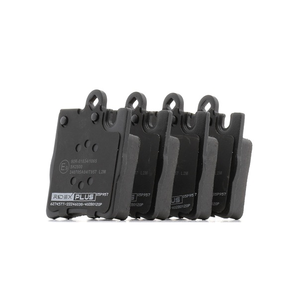 Brake Pads Set RIDEX 402B0120P 402B0120P - photo 1