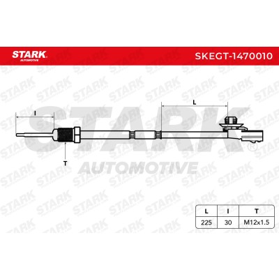 Exhaust gas temperature sensor Stark SKEGT-1470010 SKEGT-1470010 - photo 6