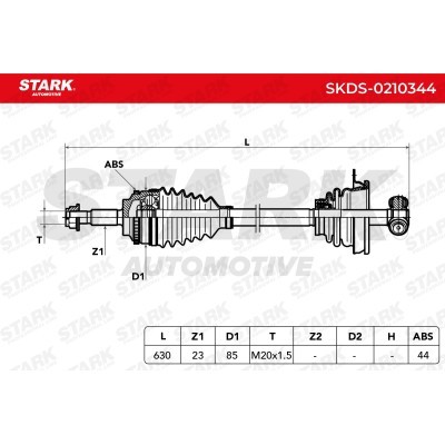 Drive Shaft Stark SKDS-0210344 SKDS-0210344 - photo 6